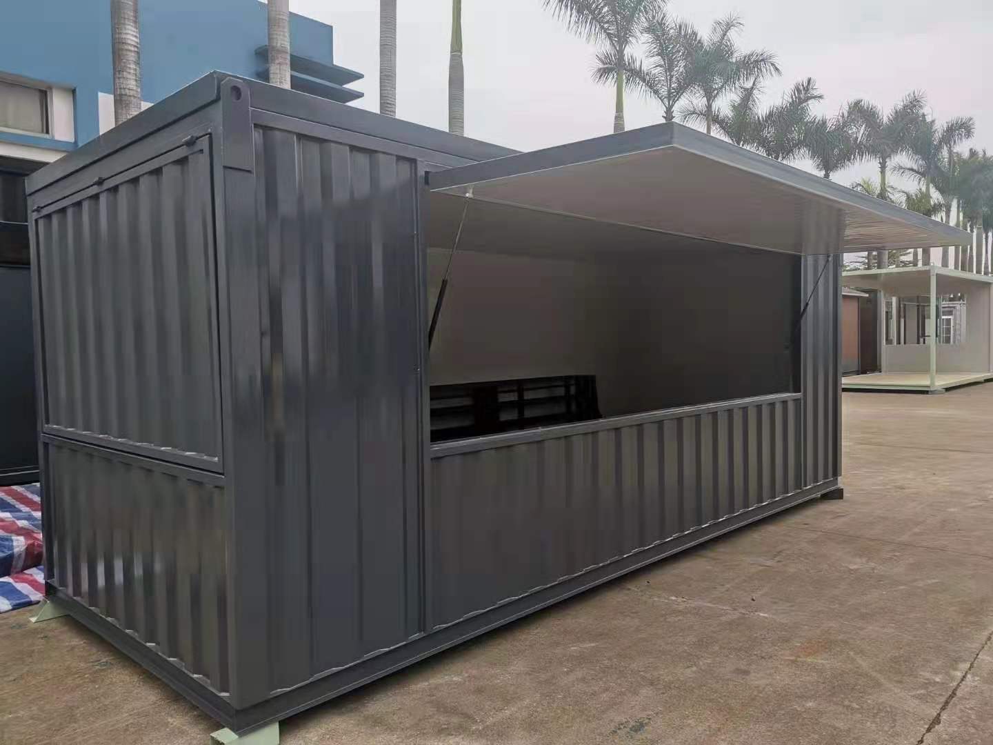 簡(jiǎn)易住人集裝箱活動(dòng)板房子移動(dòng)房組裝民宿豪華臨建房貨柜屋崗?fù)? class=