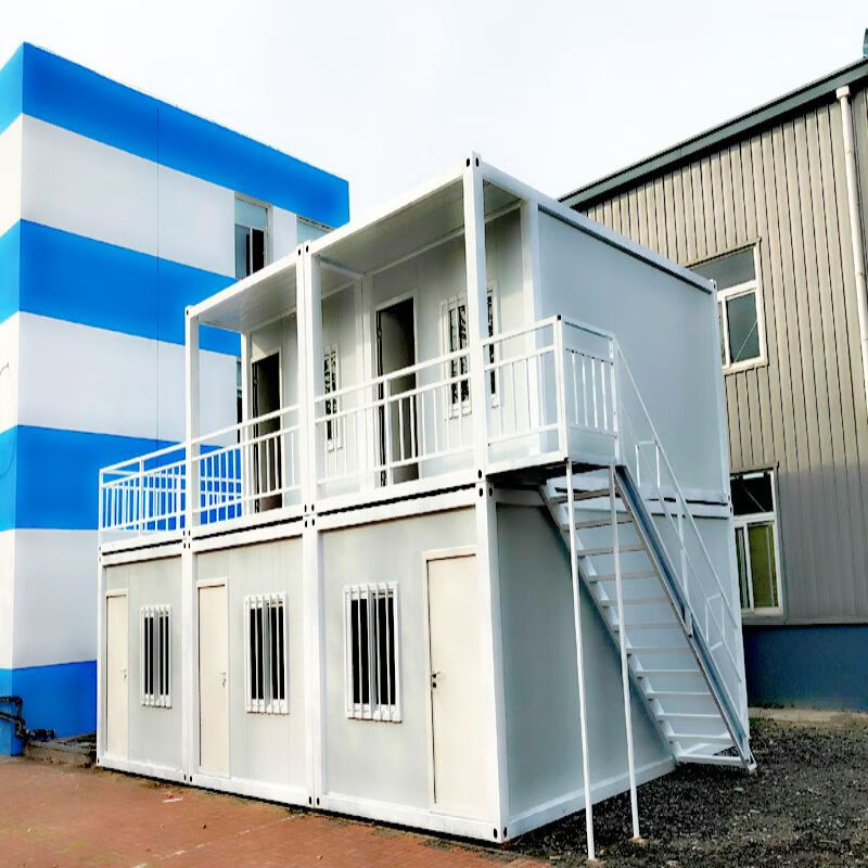 法利萊集裝箱移動(dòng)房簡(jiǎn)易臨時(shí)住人房a級(jí)防火建筑工地辦公活動(dòng).